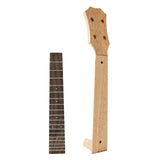 Maxbell Ukulele Neck and Fretboard DIY Ukulele Fingerboard for Ukulele Accessory 23inch