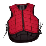 Maxbell Equestrian Protector Accessories Gear Protective Horse Riding Vest Child M Red