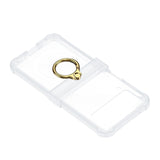 Maxbell Durable Phone Case Shell Stylish with Rings Holder Protective Case Accessory Clear