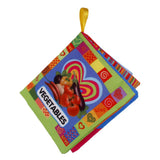 Maxbell Colorful Baby Kids Cloth Cognize Book- Vegetables