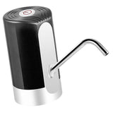 Max Household Electric Automatic Water Bottle Pump Dispenser Rechargeable Black