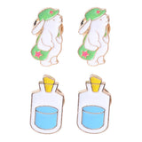Max Cute Cartoon Enamel Brooch Pins Bear Button