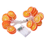 Maxbell Light String Tree Pavilions Hanging Lamp Home Battery Powered Orange 300cm