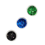 Maxbell 4Pcs Sparkle Sequin Flake Chunky Glitter for Nano Tapes Pedicure Phone Cases Style G