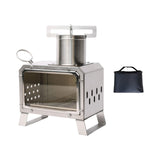 Maxbell Portable Camping Stove Wood Stove Stove for Outdoor Garden Backyard