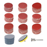 Maxbell 102Pcs Sanding Discs Pad Kit 2inch 50mm 80-3000 Grit for Drill Rotary Tools