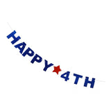 Max USA Sign Banner Party Hanging Decor for Independence Day  Happy 4th