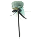 Max Silk Flower Guest Book Signing Pen Wedding Banquet Party Supplies Green