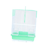 Maxbell Bird Cage House Pet Supplies Nest Standing Pole Birdcage for Parrot Finches Green
