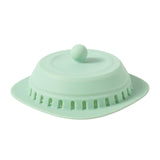 Maxbell Drain Plugs Reusable Anti Clogging Durable for Hotel Kitchen Bathrooms Light Green