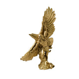 Maxbell Eagle Figurine Hawk Statue Resin Home Decor for Dining Room Mantle Adornment Soaring