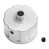 Maxbell 1:8 Scale Metal Differential Gearbox Housing for RC Hobby Car Model DIY Accs Argent