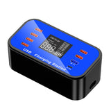 Maxbell Multi Smart Fast USB Charger 8-Port Hub Charging Station Travel