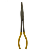 Max 25 45 90 Degree Ring Shape 11" Straight Bent Long Needle Curved  Nose Pliers 45 Degree