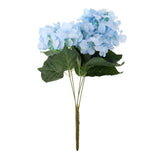 Maxbell Artificial Silk Hydrangea Flower Bouquet Home Garden Table Decor Blue