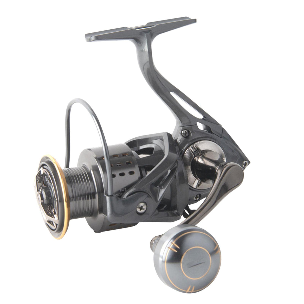 Maxbell Fishing Reel Lightweight Max Drag 15kg Baitcasting Reels for Sea Fishing 5000