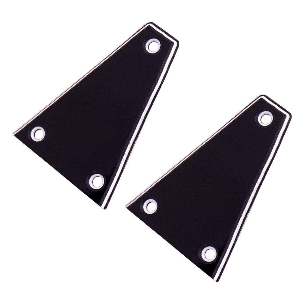 Maxbell 2 Pieces Neck Joint Board Durable Replace for Guitarist Bass Guitar Masters Style A