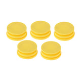 Maxbell 5 Pieces Surfing Surfboard Leash Cup Repair Plug Stainless Steel Bar(Yellow)