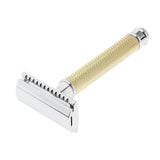 Maxbell Classic Manual Safety Razors Double Edge Shaver for Men Daily Shaving Golden