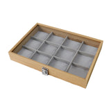 Maxbell Jewelry Tray Storage Case Jewelry Container for Watches Gadgets Necklace Style A