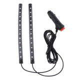 Maxbell 1 Pieces 12 LED Car Auto Strip Light Decorative Lamps Interior Blue Light