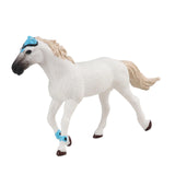 Maxbell Realistic Horse Figurine Statue Birthday Gift for Countertop Fireplace White