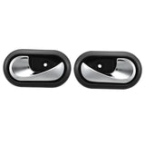 Maxbell 2 Pieces Car Interior Door Handle for Renault Logan Duster 2012-2016