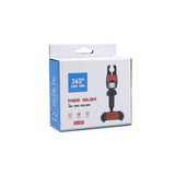 Maxbell Universal Rearview Mirror Mount Holder for Phone Smartphone Cradle Red