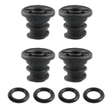 Maxbell 4Pcs Oil Drain Sump Plug 06L103801 for Audi A1 A3 A4 A5 A6 A7 Q3 Q5 TT
