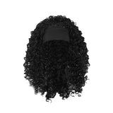 Maxbell Lady Afro curly Wig Elegant Medium for Work Photography Daily Wear 46-55cm