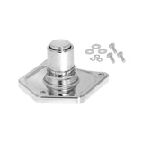 Maxbell Solenoid Cover Spare Parts Fittings Push Button Starter for Softail for Dyna Silver