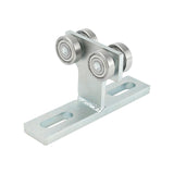Maxbell Electric Hoist Installation Roller Trolley for 1-5/8" Wide and 1-5/8"