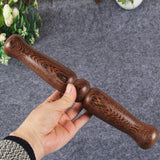 Maxbell Tai Stick Solid Wood Exercise Equipment Fitness Device for Beginner 43cm