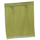Max 1 Panel Kitchen Curtain Tier Small Window Drape Decor Green_74x90cm