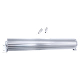 Maxbell Transmission Cooler 2 Holes 18inch Tank Oil Cooler Silver Fit for Car Truck