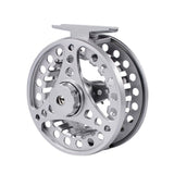 Max Metal Fly Fishing Reel 2+1 Bearings Left Right Hand Tackle 85mm Gray