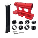 Maxbell Bike Fork Mount Front Fork Block Mount Rack Bike Holder Bike Bicycle Carrier Red