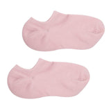Max 1Pair Spa Gel Socks Moisturising Dry Heel Repair Crack Foot Skin Care Pink