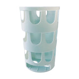 Maxbell Rabbit Hay Feeder Rack Durable Cage Pet Feeding Bowl for Gerbils Ferret Pets Blue