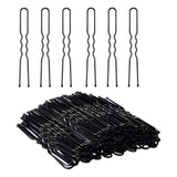 Maxbell 80pcs Curly U Shape Hair Pin Bun Hair Pins Hair Slides Updo for Women Girls