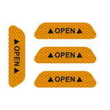 Maxbell 4x Reflective Tape Strong Adhesion for Vehicles Motorcycle Automotive Yellow