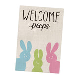 Maxbell Happy Easter Garden Flags Banner Vertical Ornament for Party Farmhouse C