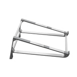 Maxbell Ergonomic Laptop Stand Aluminum for Video Recording Playing Game Typing Silver