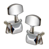 Max Tuning Pegs String Chrome Tuners Machine Heads for Acoustic Guitar Part 3R3L