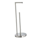 Maxbell Tissue Rolls Rack Bathroom Holds 3 Rolls Large Capacity Stainless Steel Argent