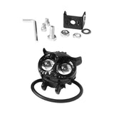 Maxbell Motorcycle Fog Light Universal Owl Shape Work Light for Motorbikes ATV Bike