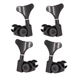 Max 2L2R Electric Bass Tuning Pegs Tuners Machine Heads Black