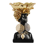 Maxbell Woman Bust Art Figurine Dish Bookshelf Statue Desk Drawers Display Organizer