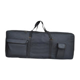 Maxbell Electronic Keyboard Storage Case Waterproof Dual Zipper for Band Players Black