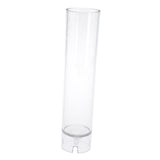 Maxbell Cylinder Plastic Candles Mold Clear Soap Candles Making Supplies 4.5x20.6CM